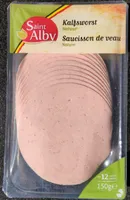 Saucisson de veau nature