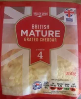 British Cheddar grated