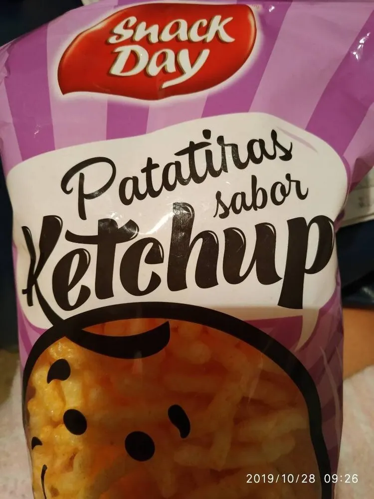 Patatinas sabor ketchup