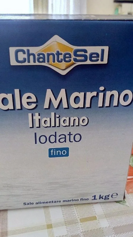 Sale marino iodato
