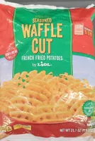 Seasoned WAFFLE  CUT French Fried Potatoes