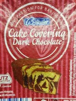 CAke covering dark chocolate