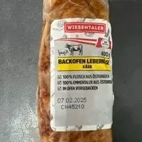 BACKOFEN LEBERKÄSE KÄSE