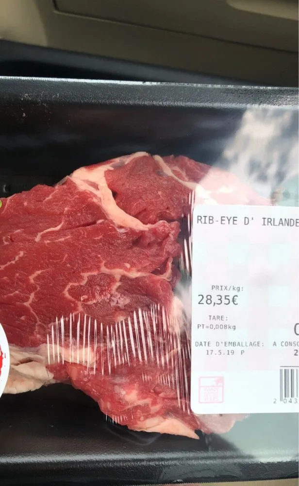 Entrecote irlandaise