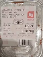 Filet américain aux fines herbes