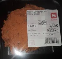 Filet américain aux fines herbes