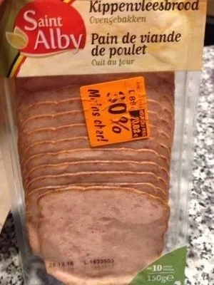 pain de viande de poulet
