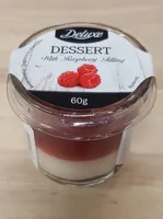 Dessert avec Fourrage Framboise