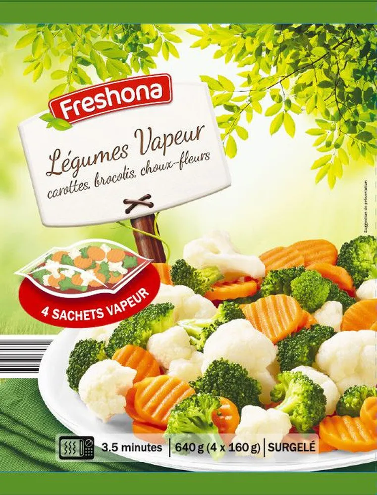Légumes vapeur