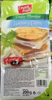Croque-Monsieur Jambon & Chèvre