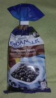 Sunflower seeds coated in dark chocolate