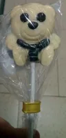 Chocolat au lait décoré