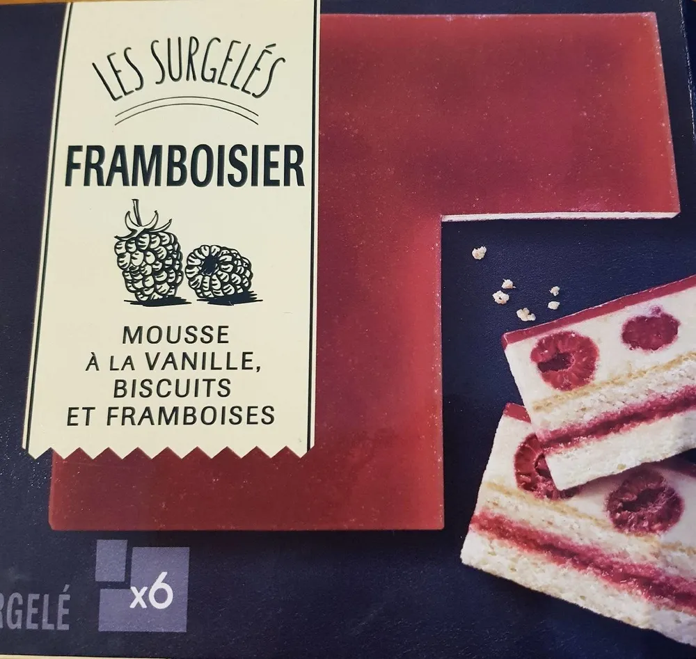Framboisier à la Compotée de Framboises