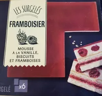 Framboisier à la Compotée de Framboises