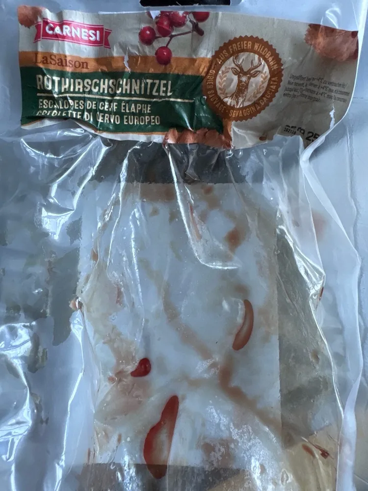 Cotolette di cervo  europeo