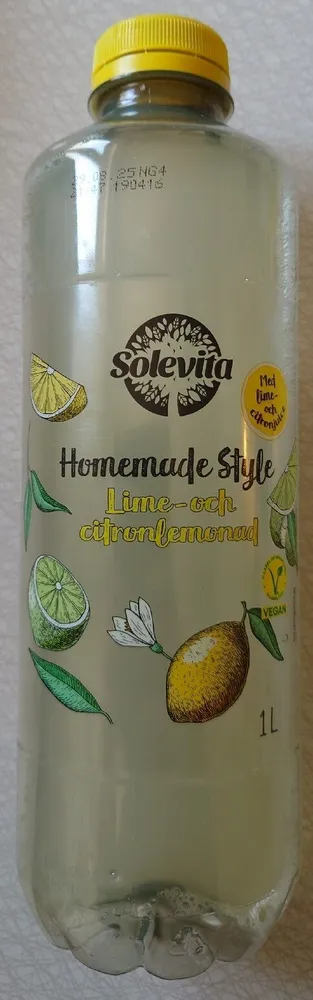 Homemade Style Lime Och Citronlemonad