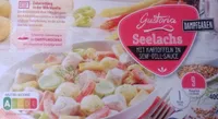 Seelachs mit Kartoffeln in Senf-Dill-Sauce
