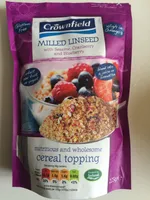 Milled linseed with sesame, cranberry and blueberry