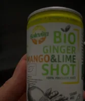 Bio ginger mango lime shot