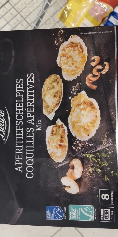 Coquilles apéritives