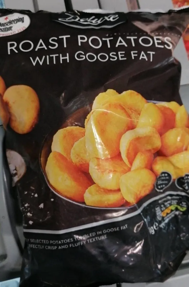Roast potaoes with goose fat