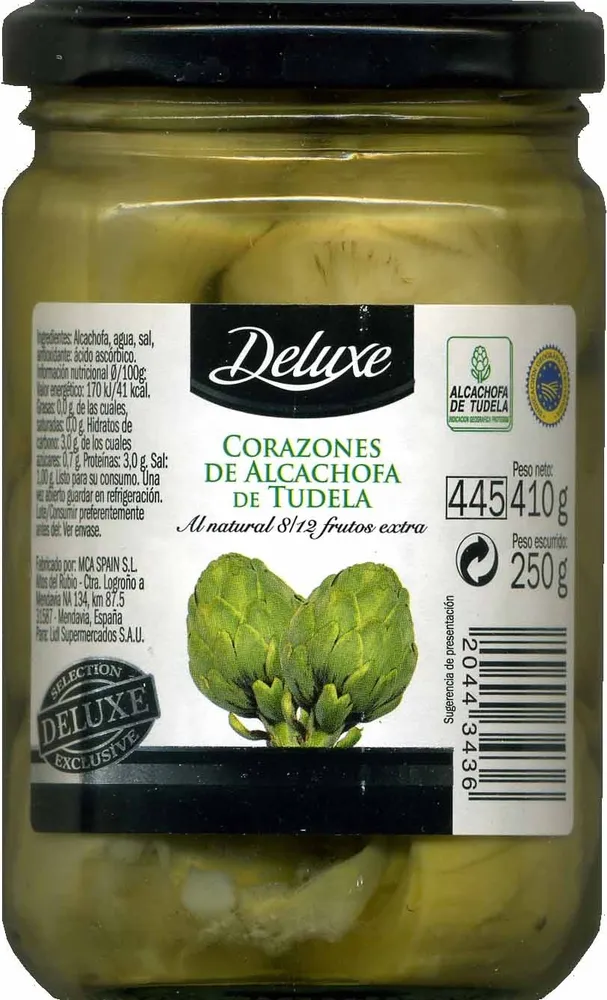 Corazones de alcachofa de Tudela