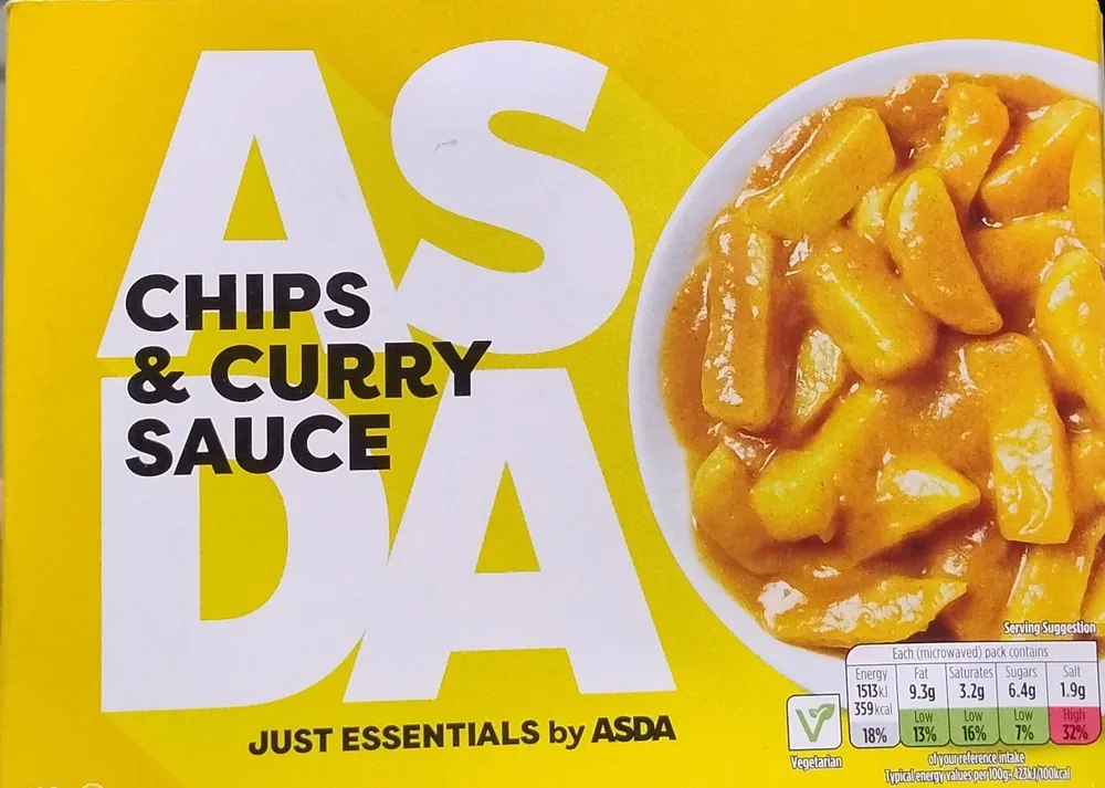 Chips & Curry Sauce