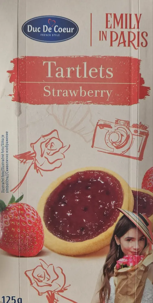Tartelettes ovales pur beurre fraise