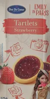 Tartelettes ovales pur beurre fraise