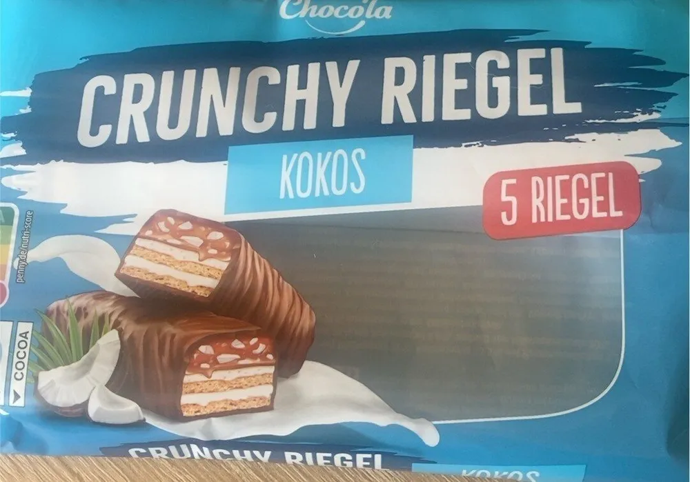 Crunchy Riegel Kokos