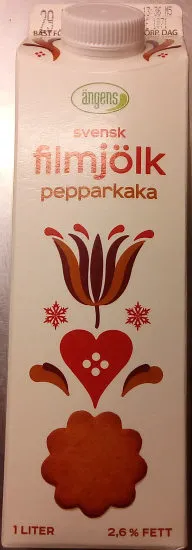 Ängens Svensk filmjölk pepparkaka