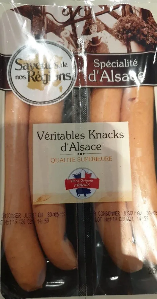 Véritables Knacks d'Alsace