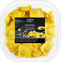 Ravioli with pecorino romano PDO, ricotta & honey