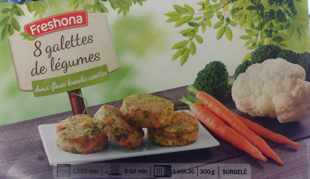 Galettes de légumes