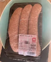 Saucisse porc et veau