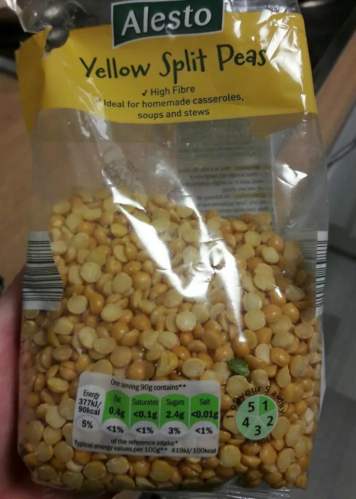 Yellow split peas