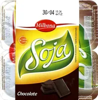 Postre de soja con chocolate