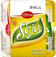 Postre de soja vainilla