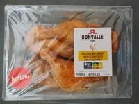 Pouletschenkel gewürzt
