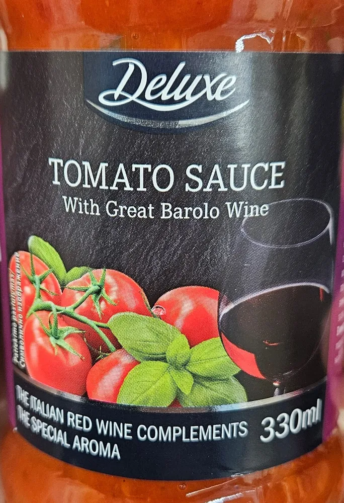 Salsa de tomate al Barolo