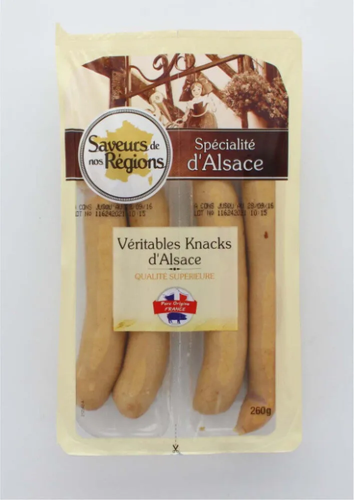 Véritables Knacks d'Alsace