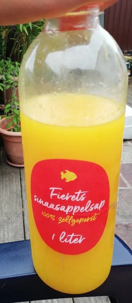 Fiertés sinaaasappelsap