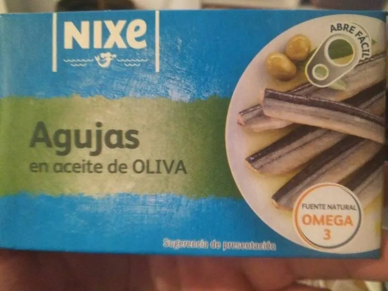 Agujas en aceite de oliva