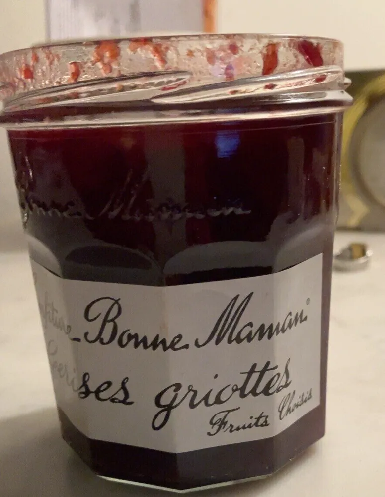 Confiture cerises griottes