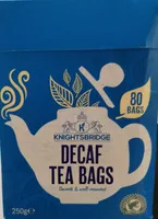 Decaf tea bags