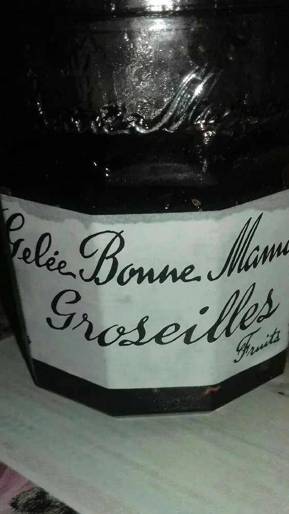 Gelée de groseilles bonne maman