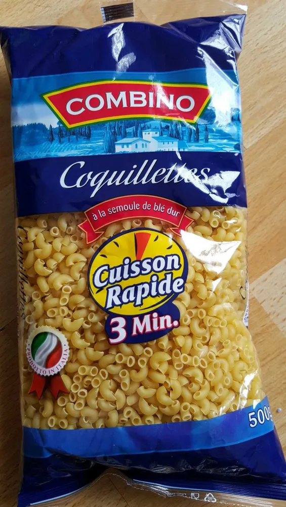 Coquillettes cuisson rapide