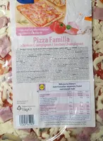 Pizza familiale jambon champignon