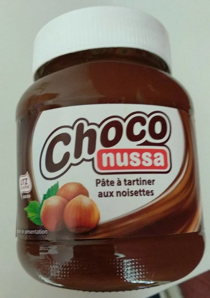 Pâte à tartiner aux noisettes