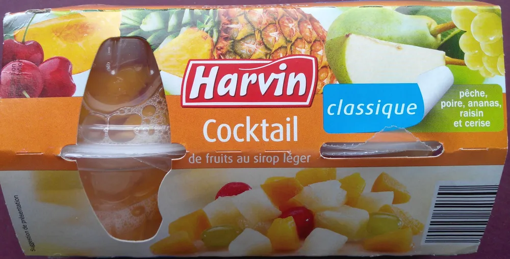 Classique - Cocktail de fruits au sirop léger
